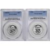 Image 1 : Lot of 1955 & 1955-D Washington Quarter Coins PCGS MS65