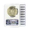 Image 2 : Lot of (10) 1923 $1 Peace Silver Dollar Coins NGC MS65