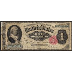 1891 $1 Martha Washington Silver Certificate Note - Splits