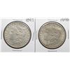 Image 1 : Lot of 1897-1898 $1 Morgan Silver Dollar Coins