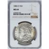 Image 1 : 1884-O $1 Morgan Silver Dollar Coin NGC MS64