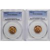 Image 1 : Lot of 1942-S & 1942-D Lincoln Wheat Cent Coins PCGS MS66RD