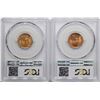 Image 2 : Lot of 1942-S & 1942-D Lincoln Wheat Cent Coins PCGS MS66RD
