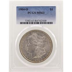 1904-O $1 Morgan Silver Dollar Coin PCGS MS63
