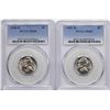 Image 1 : Lot of 1946-D & 1947-D Jefferson Nickel Coins PCGS MS66