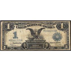1899 $1 Black Eagle Silver Certificate Note