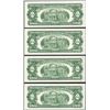 Image 2 : Lot of (4) 1963A $2 Legal Tender Notes