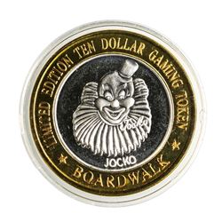 .999 Silver Boardwalk Casino Las Vegas, Nevada $10 Limited Edition Gaming Token