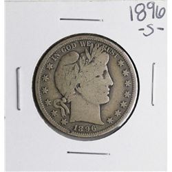 1896-S Barber Half Dollar Coin