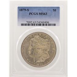1879-S $1 Morgan Silver Dollar Coin PCGS MS63
