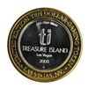 Image 2 : .999 Silver Treasure Island Las Vegas, Nevada $10 Casino Limited Edition Gaming
