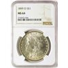 Image 1 : 1899-O $1 Morgan Silver Dollar Coin NGC MS64