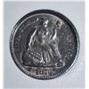 Image 2 : 1873 SEATED LIBERTY HALF DIME CCGS GEM BU