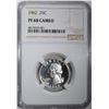 Image 1 : 1962 WASHINGTON QTR NGC PF68