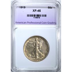 1919 WALKING LIBERTY HALF DOLLAR