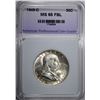 Image 1 : 1949-D FRANKLIN HALF DOLLAR, APCG GEM FBL