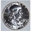 Image 2 : 1951 FRANKLIN HALF DOLLAR, NGP SUPERB GEM PR++