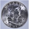 Image 2 : 1952-S FRANKLIN HALF, CCGS SUPERB GEM BU