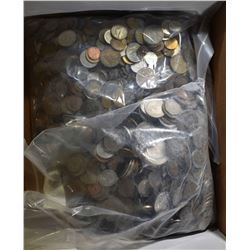 24 POUNDS WELL MIXED FOREIGN COINS