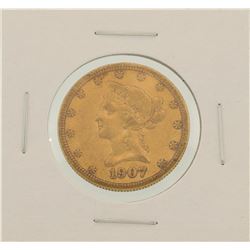 1907 $10 Liberty Head Eagle Gold Coin