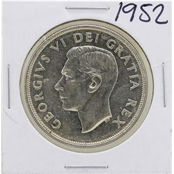 1952 $1 Canada Silver Dollar Coin