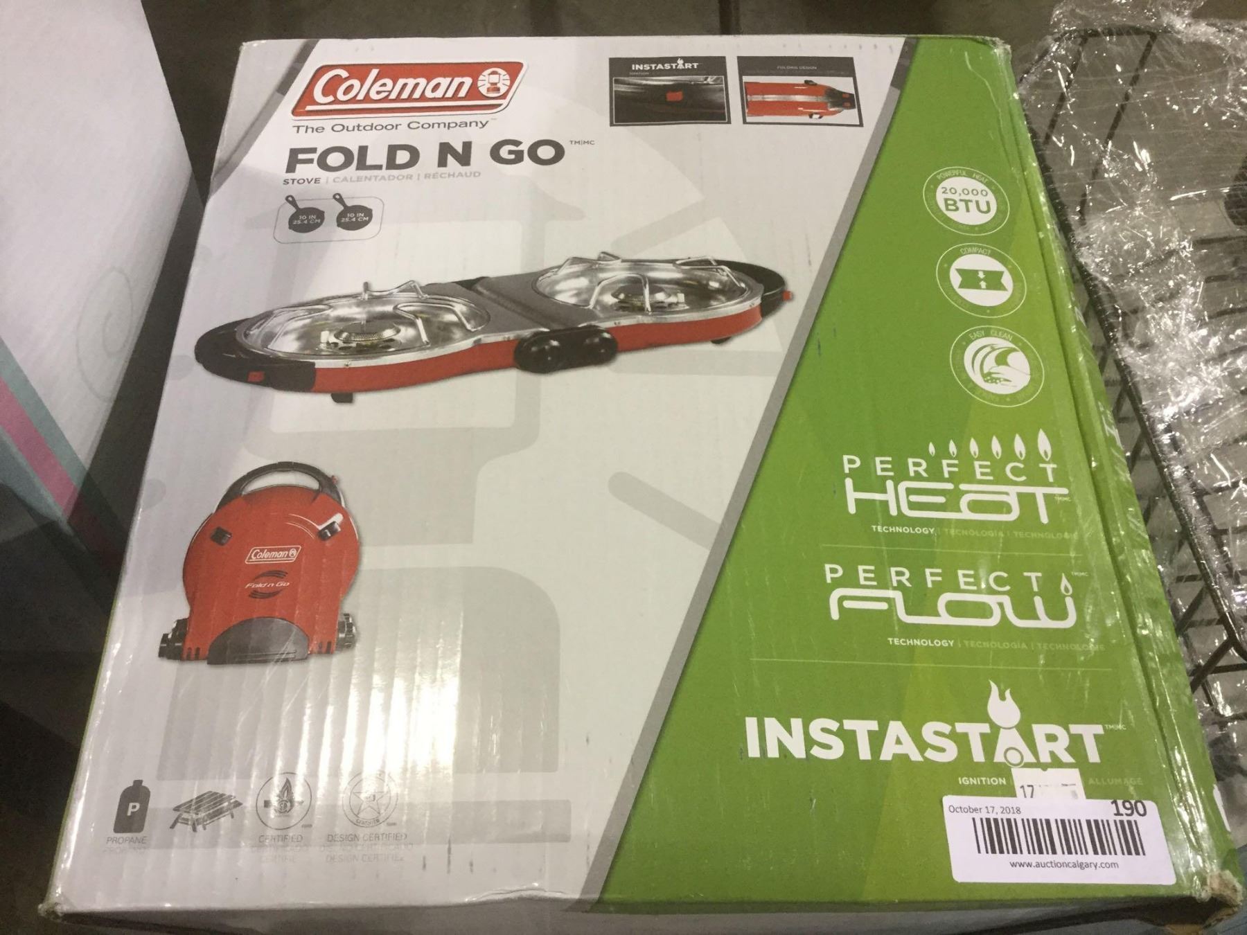 Coleman Fold N' Go Stove