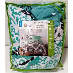 MAINSTAYS BED-IN-A-BAG 5 PIECE TWIN SET