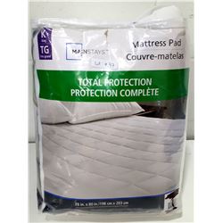 MAINSTAYS KING SIZE MATTRESS PAD