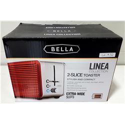 BELLA LINEA COLLECTION 2 SLICE TOASTER