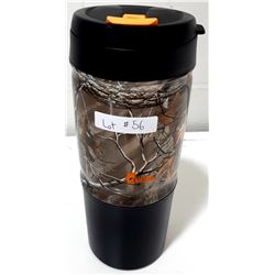 BUBBA CAMO AND BLACK THERMOS