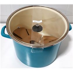 BIG BLUE POT WITH LID