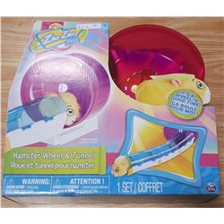 ZHU ZHU PETS HAMSTER WHEEL AND TUNNEL
