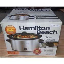 HAMILTON BEACH 4 QT. SLOW COOKER