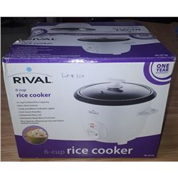 RIVAL 6-CUP RICE COOKER