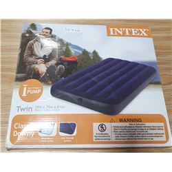 INTEX CLASSIC DOWNY TWIN SIZE AIR MATTRESS