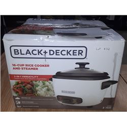 BLACK+DECKER 16-CUP RICE COOKER