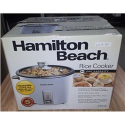 HAMILTON BEACH 30 CUP RICE COOKER