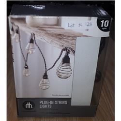 HOMETRENDS PLUG-IN STRING LIGHTS