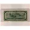 Image 2 : 1954 $1 CANADIAN BANKNOTE (DEVIL'S FACE)