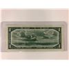 Image 2 : 1954 $1 CANADIAN BANKNOTE (DEVIL'S FACE)