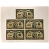 Image 1 : 5 X 1923 $25 CANADIAN BANKNOTES