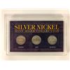 Image 1 : SILVER NICKEL MINT MARK COLLECTIONS