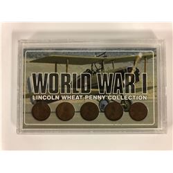 WORLD WAR I LINCOLN WHEAT PENNY COLLECTION