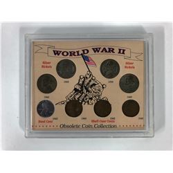 WORLD WAR II OBSOLETE COIN COLLECTION