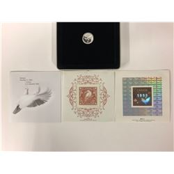 THE OFFICIAL MILLENNIUM KEEPSAKE STAMPS & COIN SET (1999-2000)