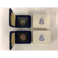 1873-1973 PRINCE EDWARD ISLAND CANADIAN DOLLAR LOT