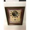 Image 1 : PRE DECIMAL COINAGE OF QUEEN ELIZABETH II (FRAMED DISPLAY)