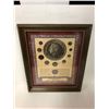 Image 1 : COINS OF KING GEORGE VI (FRAMED DISPLAY)