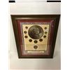 Image 1 : PRE DECIMAL COINAGE OF QUEEN ELIZABETH II (FRAMED DISPLAY)