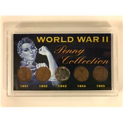 WORLD WAR II PENNY COLLECTION (UNITED STATES MINT)